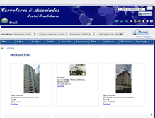Tablet Screenshot of corretoreseassociados.com